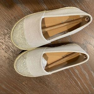 CUTE Glittery Slip Ons